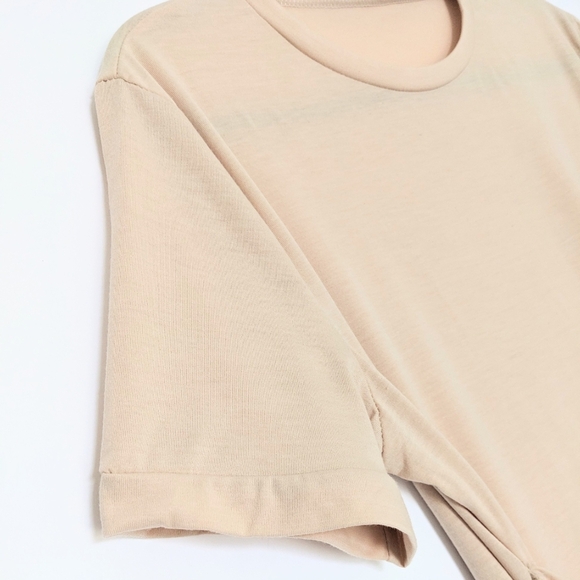 Stretchy Bodycon Side Sash Mini Dress - Picture 4 of 9